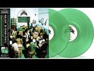 OASIS - The Masterplan  2lp   Green VINYL 2000 ONLY Japanese Obi Strip in hand