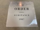 NEW ORDER SUBSTANCE 1987 SHRINK HYPE STICKER 2 X LP VG+
