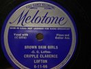 NM Rare Cripple Clarence Lofton - Brown Skin Girls/Guitar MELOTONE Jazz Blues