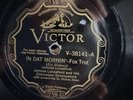 NM Jimmie Lunceford & The Chickasaw VICTOR 38141 In Dat Morning/SWEET RHYTHM