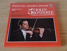 Mozart Arthur Grumiaux Arrigo Pelliccia LSO ‎5 Violinkonzerte 3 LP box Philips