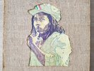 Bob Marley Wailers Rastaman Vibration very rare Island burlap cover