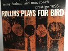SONNY ROLLINS QUINTET Rollins Plays For Bird PRESTIGE OJC-214 LP VGC++ A-1