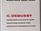 WERGO WER 60025 ED 1 GERMANY DEBUSSY SONATE NICOLET, KOCH, HOLLIGER, BERGMANN LP