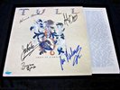 Jethro Tull Crest of a Knave Chrysalis 41590 Album Signed Autographed +4 w/COA