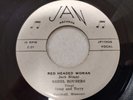 Rockabilly 45 Rebel Rousers JAN Red Headed Woman Mid West rockers clean record