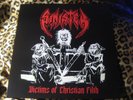 SINISTER victims of christian RED VINYL LP gorefest asphyx morgoth