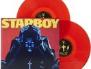The Weeknd Starboy 2x Vinyl LP NEW SEALED 2017 edition Translucent Red