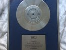 Stone Roses, Silverstone Records Original Plaque. The Single (Fools Gold 1989