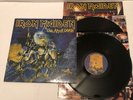 Iron Maiden Live After Death 2 LP 1985 Capitol Records WITH BOOKLET INSERT
