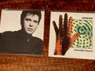 genesis invisible touch/peter gabriel so vinyl vg+