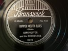 NM KING OLIVER-Dipper Mouth Blues/Money Blues- Brunswick 8223 Fletcher Henderson
