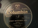 EX++ CLARA SMITH Columbia 14645 - Street Department Papa/Pictures On The Wall