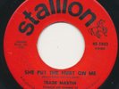 TRADE MARTIN She Put The Hurt On Me Northern Soul Stallion 45 Single HEAR