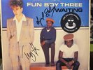 fun boy three waiting the specials w/sticker SIGNED AUTOGRAPH LP band terry hall