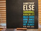 Cannonball Adderley, Somethin Else, Blue Note, BLP 1595, 1966 Mono, Rvg,Vg+/Vg+