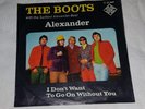 THE BOOTS  Sanford Alexander Beat Single Vinyl 1st Press TOP Rock Beatles