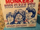 RARE ORIGINAL-COLGEMS 66-5005-THE MONKEES-GOOD CLEAN FUN-45-(EX)-W/PIC. SLVE.
