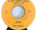 Teen Doo Wop 45 - Don Elliott on Curtain Call 1002 Angel