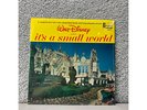 Vintage Walt Disney Its A Small World Illustrated Book & Record 3925 New Sealed
