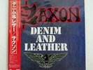SAXON DENIM&LEATHER CARRERE P11113G JAPAN OBI VINYL 1LP