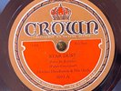 Crown 3093 Fletcher Henderson Or AFTER YOU'VE GONE 78 rpm jazz  1930 E-/ EE-