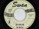 Beatles 45 - She Loves You - Swan - mp3 - promo
