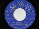 Garage 45 - Imperials Limited - She Said It So Sweet - NRC - mp3 - obscure