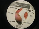 The Kinks 45 RPM Reprise 0334 White Label Promo All Day And All Of The Night