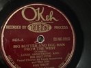 VG+ Louis Armstrong & His Hot Five - OKEH 8423 - Big Butter & Egg Man From West
