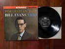 Bill Evans Trio Portrait In Jazz Vinyl LP Record Early 1965 Stereo Press VG+