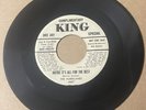Hurricanes 1955 DOO WOP 45 Maybe It's All For The Best / Yours KING DJ VG++ HEAR