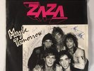 SIGNED 1988 The ZAZA Ohio Garage Band 45 Rpm Vinyl Heavy Metal Hard Rock RARE
