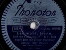 WK2 LIED DER FLAK-FAHRER + LILI MARLEN LEB WOHL IRENE SCHELLACKPLATTE