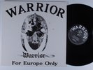 WARRIOR For Europe Only EP VG+ uk 45rpm p