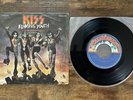 Kiss - Flaming Youth VG/G+ Heavy Metal Glam Rock Vinyl Record 7” Single Spain
