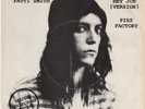 PATTI SMITH *HEY JOE (VERSION)/ PISS FACTORY* 1977 US SIRE PS PUNK ART ROCK