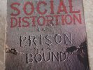 Social Distortion Prison Bound 1988 LP Vinyl VG+ Original & Insert  72251-1 Ness