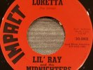 LIL' RAY and the MIDNIGHTERS - Loretta #30-IMX Impact Records *45 RPM* 7