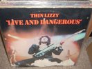 THIN LIZZY live and dangerous ( rock ) 2lp