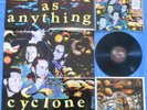 MENTAL AS ANYTHING Cyclone Raymond **  PROMO LP + POSTER   V- RARE *