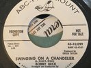 Bobby Beck Swinging on a Chandelier Isle of Capri 45 Promo Popcorn Mod R&B Soul