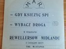 Mustangs & Midland Revellers When the Moon Sleeps - UK rare Polish Beat MAR 60's
