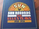 SUN RECORDS THE BLUES YEARS 1950-1956. 9LP BOX SET WITH BOOK. SUN BOX 105