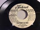LAMPLIGHTERS-FEDERAL 12261-IT AINT RIGHT/EVERYTHINGS ALL RIGHT-PROMO DOO-WOP 45