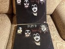 kiss 1st first s/t lp album nb 9001 nblp 7001 both versions Vgood + To V Fine
