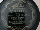 78 Rpm Prewar Jazz Benny Moten's Kansas City Orchestra E- Condition
