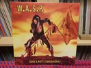 WASP - The Last Command ORIGINAL UK 1ST PRESS + merch leaflet  Rock vinyl LP