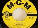 Buck Griffin Stutterin' Papa Rockabilly Reissue 45-MGM