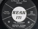Wild Hick Rockabilly Country Booze 45 HOWARD BICKERS The Salesman BLACK FOX rare